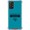 NFL Jacksonville Jaguars Teal Performance Series Galaxy A72 5G Clear Case
