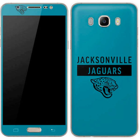 NFL Jacksonville Jaguars Teal Performance Series Galaxy J7 Skin