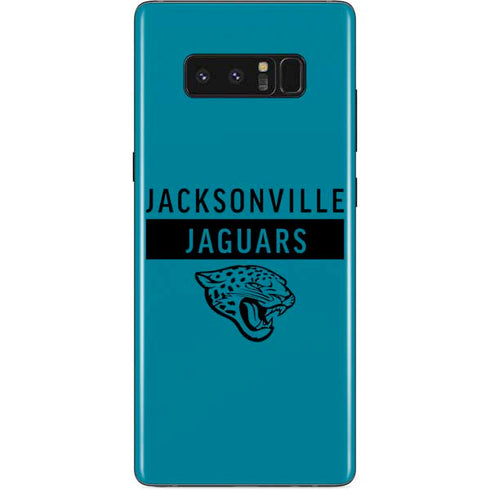 NFL Jacksonville Jaguars Teal Performance Series Galaxy Note 8 Skin