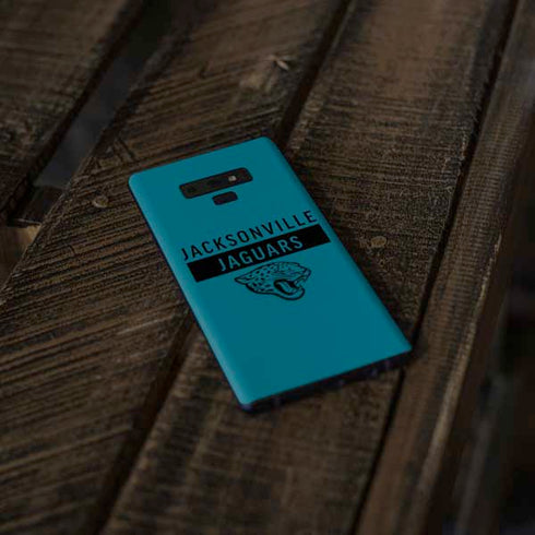 NFL Jacksonville Jaguars Teal Performance Series Galaxy Note 9 Skin