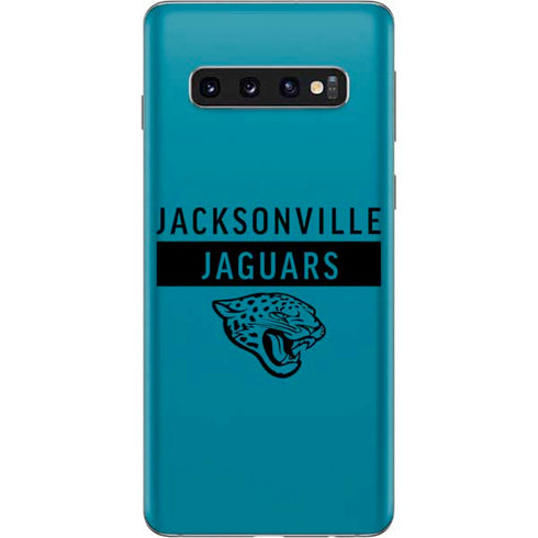 NFL Jacksonville Jaguars Teal Performance Series Galaxy S10 Skin