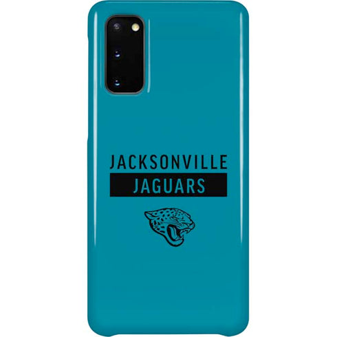 NFL Jacksonville Jaguars Teal Performance Series Galaxy S20 Lite Case