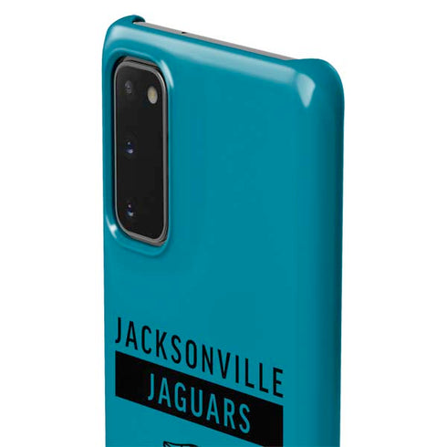 NFL Jacksonville Jaguars Teal Performance Series Galaxy S20 Lite Case