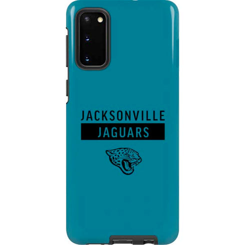 NFL Jacksonville Jaguars Teal Performance Series Galaxy S20 Pro Case