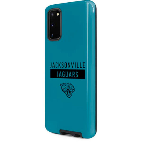 NFL Jacksonville Jaguars Teal Performance Series Galaxy S20 Pro Case