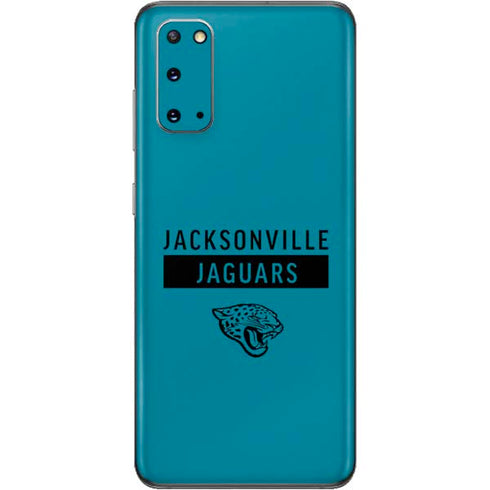 NFL Jacksonville Jaguars Teal Performance Series Galaxy S20 Skin