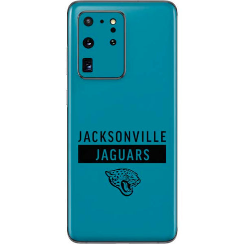 NFL Jacksonville Jaguars Teal Performance Series Galaxy S20 Ultra 5G Skin