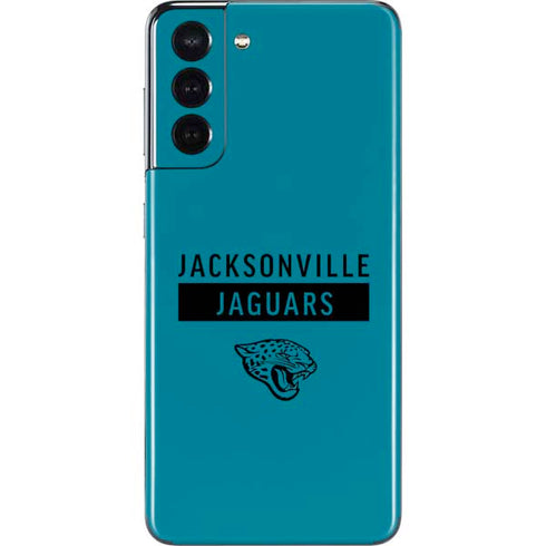 NFL Jacksonville Jaguars Teal Performance Series Galaxy S21 5G Skin