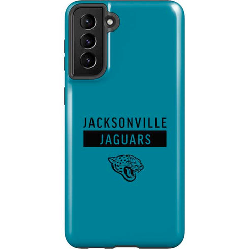 NFL Jacksonville Jaguars Teal Performance Series Galaxy S21 Plus 5G Pro Case