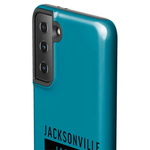 NFL Jacksonville Jaguars Teal Performance Series Galaxy S21 Plus 5G Pro Case