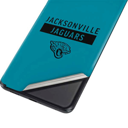 NFL Jacksonville Jaguars Teal Performance Series Galaxy S21 Ultra 5G Skin