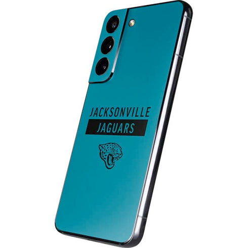 NFL Jacksonville Jaguars Teal Performance Series Galaxy S22 Skin