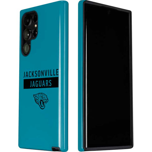 NFL Jacksonville Jaguars Teal Performance Series Galaxy S22 Ultra Pro Case