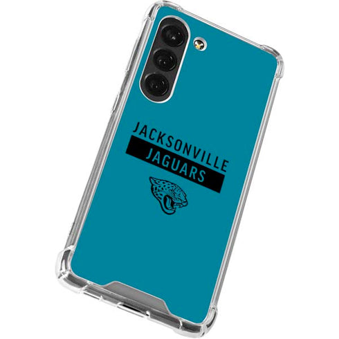 NFL Jacksonville Jaguars Teal Performance Series Galaxy S23 Clear Case