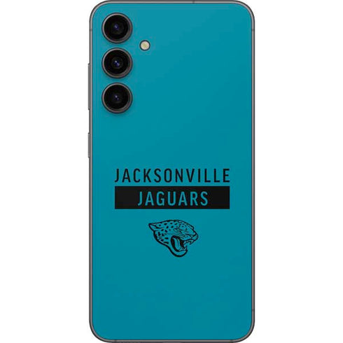 NFL Jacksonville Jaguars Teal Performance Series Galaxy S23 FE Skin