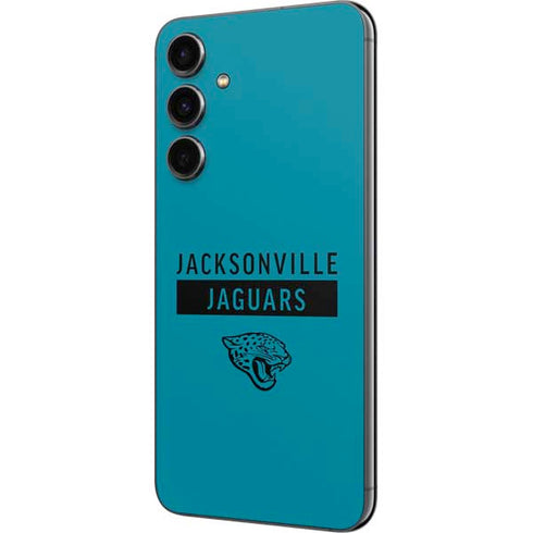 NFL Jacksonville Jaguars Teal Performance Series Galaxy S23 FE Skin