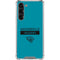 NFL Jacksonville Jaguars Teal Performance Series Galaxy S23 Plus Clear Case