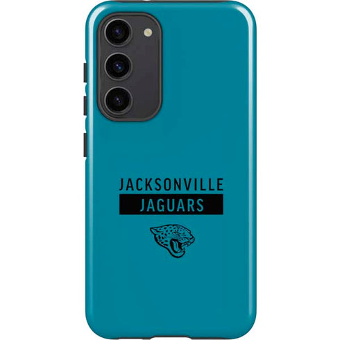 NFL Jacksonville Jaguars Teal Performance Series Galaxy S23 Plus Pro Case