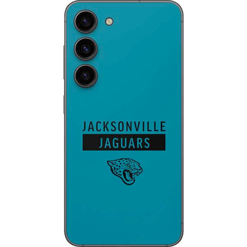 NFL Jacksonville Jaguars Teal Performance Series Galaxy S23 Skin