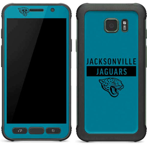 NFL Jacksonville Jaguars Teal Performance Series Galaxy S7 Active Skin