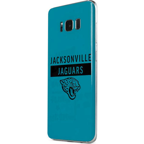 NFL Jacksonville Jaguars Teal Performance Series Galaxy S8 Plus Skin