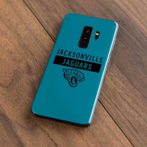 NFL Jacksonville Jaguars Teal Performance Series Galaxy S9 Plus Skin