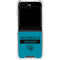 NFL Jacksonville Jaguars Teal Performance Series Galaxy Z Flip5 5G Clear Case