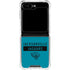 NFL Jacksonville Jaguars Teal Performance Series Galaxy Z Flip5 5G Clear Case