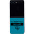 NFL Jacksonville Jaguars Teal Performance Series Galaxy Z Flip5 5G Skin