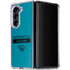 NFL Jacksonville Jaguars Teal Performance Series Galaxy Z Fold5 5G Clear Case