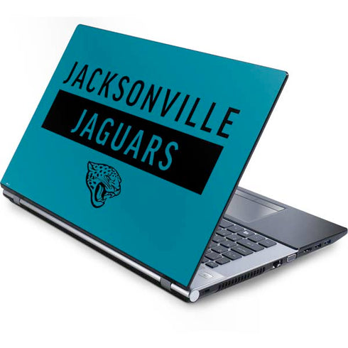 NFL Jacksonville Jaguars Teal Performance Series Generic Laptop Skin