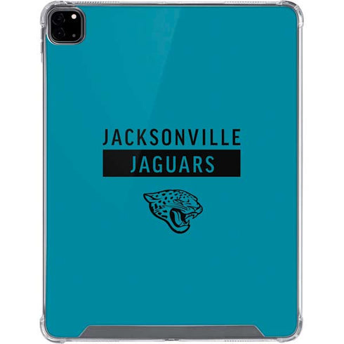 NFL Jacksonville Jaguars Teal Performance Series iPad Pro 12.9in (2020) Clear Case