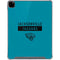 NFL Jacksonville Jaguars Teal Performance Series iPad Pro 12.9in (2020) Clear Case