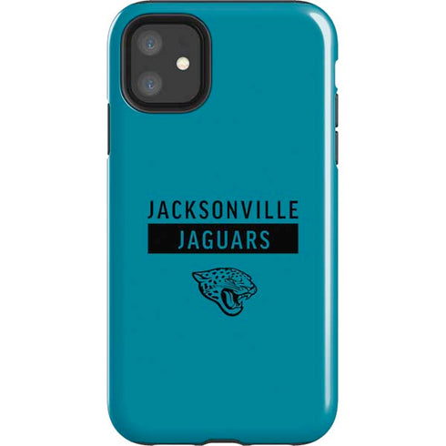 NFL Jacksonville Jaguars Teal Performance Series iPhone 11 Impact Case