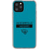 NFL Jacksonville Jaguars Teal Performance Series iPhone 11 Pro Clear Case