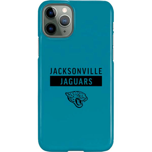 NFL Jacksonville Jaguars Teal Performance Series iPhone 11 Pro Lite Case