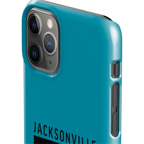 NFL Jacksonville Jaguars Teal Performance Series iPhone 11 Pro Lite Case