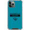 NFL Jacksonville Jaguars Teal Performance Series iPhone 11 Pro Max Clear Case