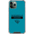 NFL Jacksonville Jaguars Teal Performance Series iPhone 11 Pro Max Clear Case