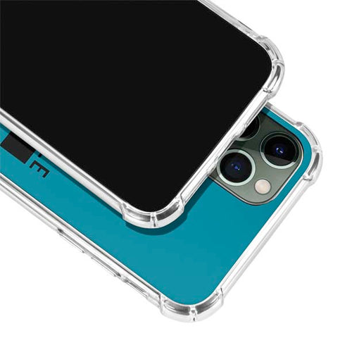 NFL Jacksonville Jaguars Teal Performance Series iPhone 11 Pro Max Clear Case