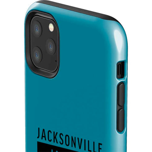 NFL Jacksonville Jaguars Teal Performance Series iPhone 11 Pro Max Impact Case