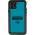NFL Jacksonville Jaguars Teal Performance Series iPhone 11 Pro Max Waterproof Case