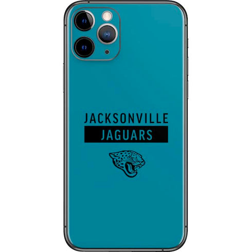 NFL Jacksonville Jaguars Teal Performance Series iPhone 11 Pro Skin