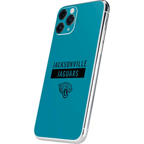 NFL Jacksonville Jaguars Teal Performance Series iPhone 11 Pro Skin