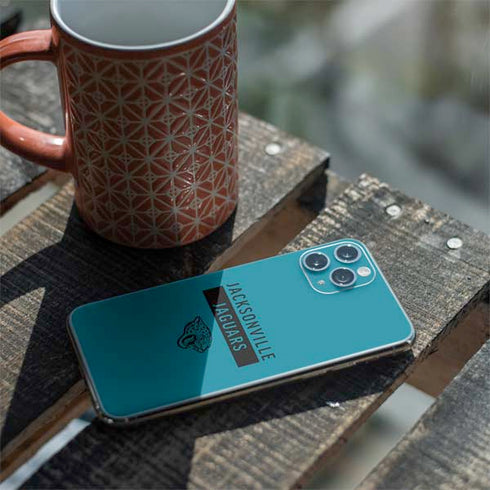 NFL Jacksonville Jaguars Teal Performance Series iPhone 11 Pro Skin