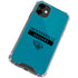 NFL Jacksonville Jaguars Teal Performance Series iPhone 12 Clear Case