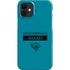 NFL Jacksonville Jaguars Teal Performance Series iPhone 12 Mini Lite Case