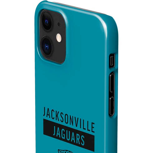 NFL Jacksonville Jaguars Teal Performance Series iPhone 12 Mini Lite Case