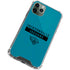 NFL Jacksonville Jaguars Teal Performance Series iPhone 12 Pro Clear Case