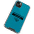 NFL Jacksonville Jaguars Teal Performance Series iPhone 15 Plus Clear Case